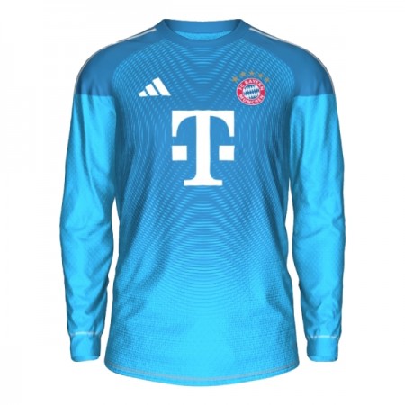 Camiseta de fútbol FC Bayern de Múnich Portero 2025-26 Azul Manga Larga
